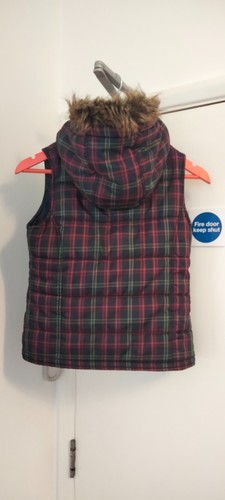 Gap kids tartan plaid - plaid, puffer