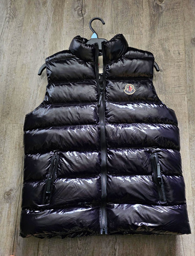 Moncler boys black padded down - moncler,