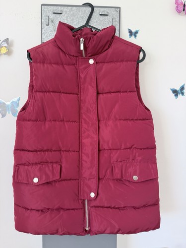 Zara girls burgundypuffer - girls,