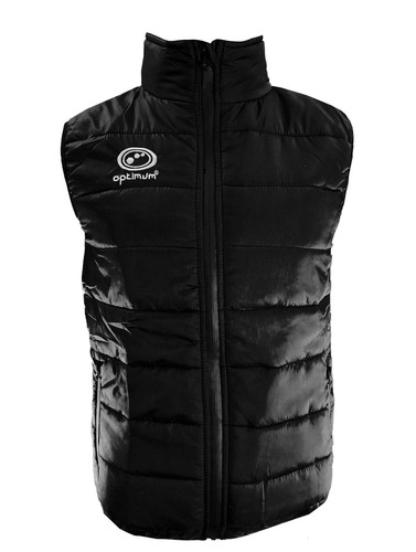 Quilted puffer gilet black - quilted,